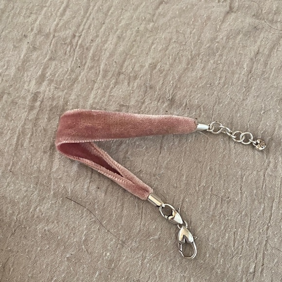 Brighton Jewelry - Brighton Pink Velvet bead bracelet